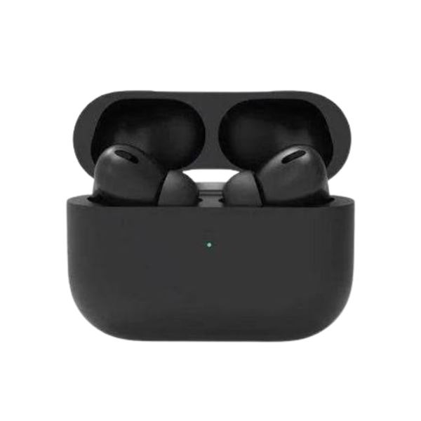 Wireless Bluetooth Earbuds – Matte Black In-Ear Buds with Charging Case