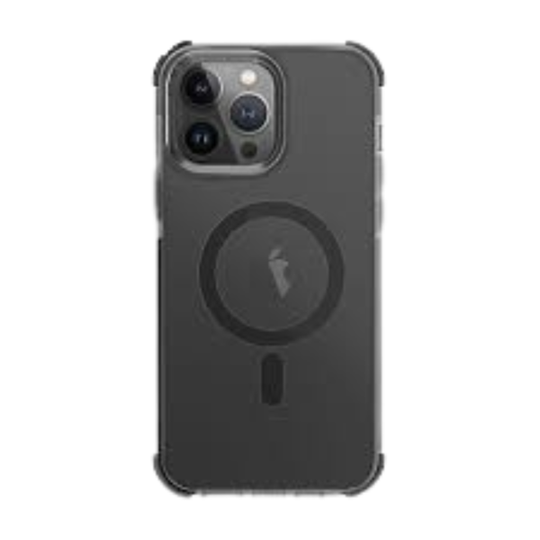 Black Shockproof MagSafe Phone Case – Corner Bumper Case