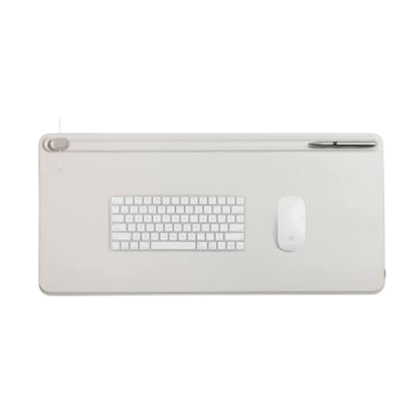 Extended Felt Desk Mat – Large Wool Desk Pad for Laptop & Accessories