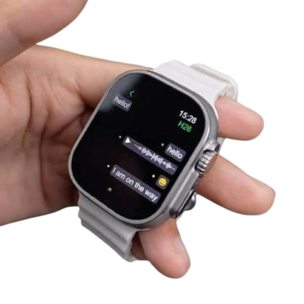 Ultra Smart Watch — Transparent White Edition