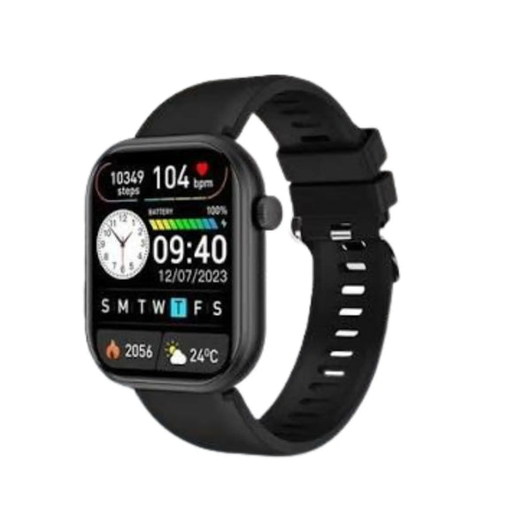 Smart Fitness Watch — Steps, Heart Rate & Weather Display
