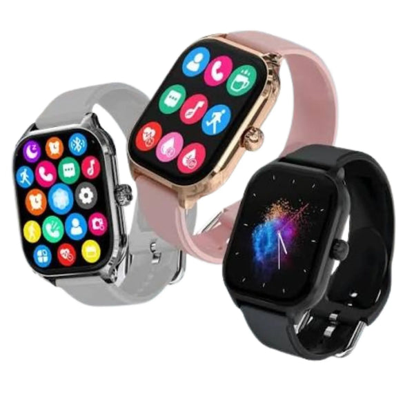 Smart Watch — Available in 3 Colors with Full Touch display